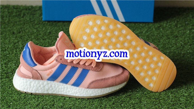 Real Boost Adidas Iniki Runner Pink Blue